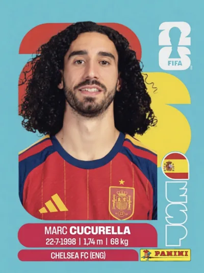 Figurinha de Marc Cucurella