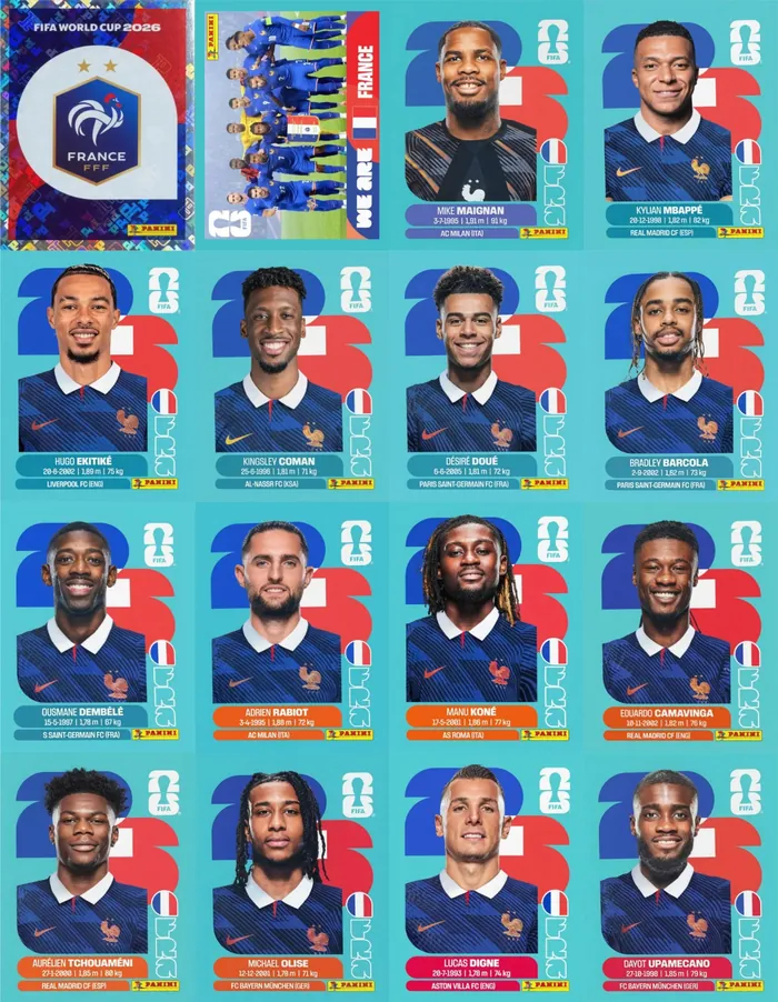 Página da seleção França